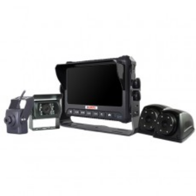 Durite 0-774-03 7" 720P Touchscreen Integral SSD DVR Kit 4 Cameras - 4 Channels PN: 0-774-03